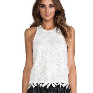 NWT CAMO Spellbound Sleeveless LACE Top MEDIUM